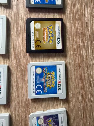 Lote 12 Cartuchos Pokémon Nintendo 3DS