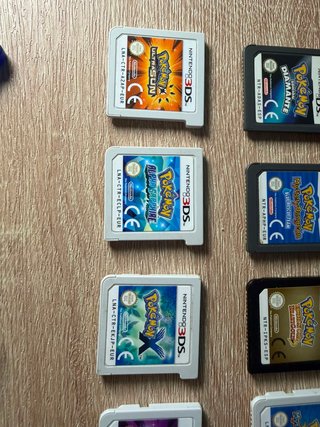 Lote 12 Cartuchos Pokémon Nintendo 3DS