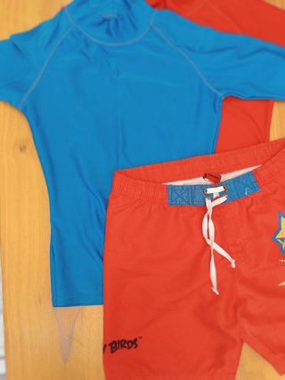 Conjunto baño Angry Birds T. 10 años