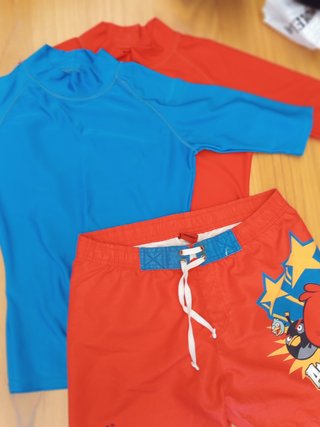 Conjunto baño Angry Birds T. 10 años