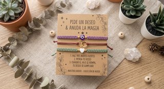 Pack 3 Pulseras "Pide un Deseo" · Hechas a mano