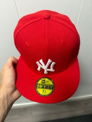 Gorra New Era 59FIFTY Roja 7 3/8