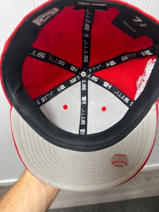 Gorra New Era 59FIFTY Roja 7 3/8