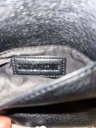 Bolso Zadig & Voltaire Negro Tachuelas