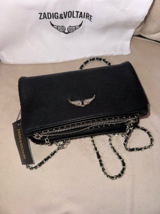Bolso Zadig & Voltaire Negro Tachuelas