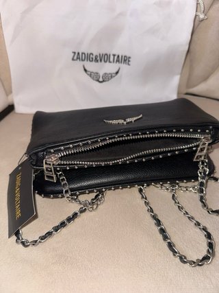 Bolso Zadig & Voltaire Negro Tachuelas