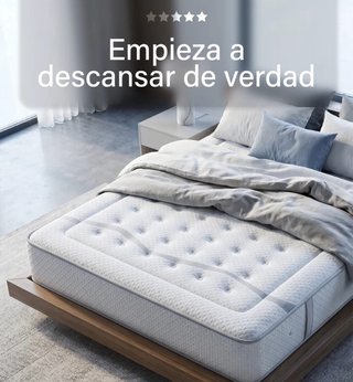 Colchón gris y blanco de tela y madera