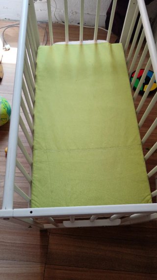 Mini cuna blanca