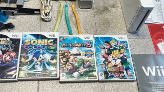 Console Nintendo Wii con scatola Inazuma + Giochi