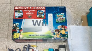 Console Nintendo Wii con scatola Inazuma + Giochi
