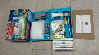 Console Nintendo Wii con scatola Inazuma + Giochi