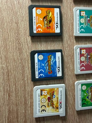 Lote 9 Juegos Nintendo DS/3DS Inazuma Eleven