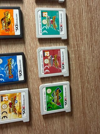 Lote 9 Juegos Nintendo DS/3DS Inazuma Eleven