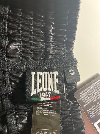 Pantalones Muay Thai Leone Negros Talla S