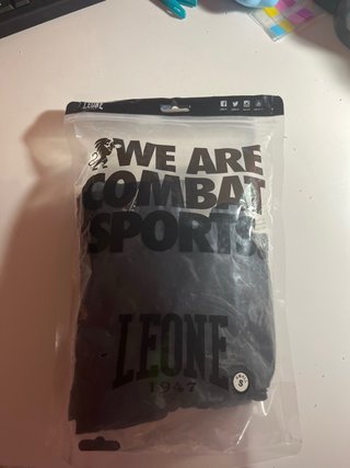 Pantalones Muay Thai Leone Negros Talla S