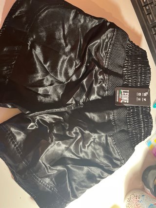 Pantalones Muay Thai Leone Negros Talla S