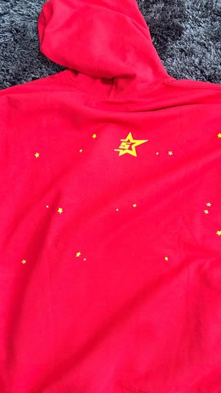 Sudadera Spider con araña y estrellas