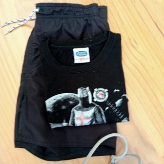 Conjunto camiseta y pantalón corto niño. T 9/10