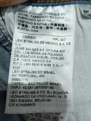 Levi's 535 Super Skinny