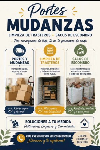 Mudanzas y portes económicos...