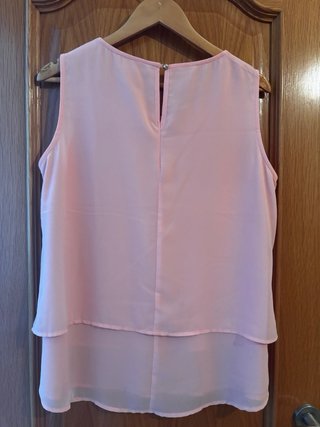 Camisa rosa cuello bebé