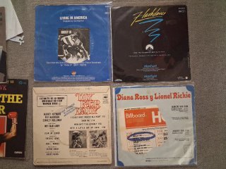 14 discos vinilo single 7" Banda sonora original