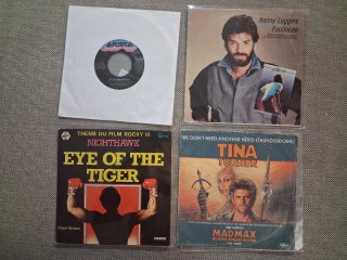 14 discos vinilo single 7" Banda sonora original