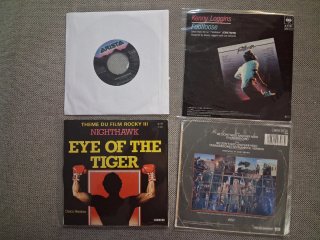 14 discos vinilo single 7" Banda sonora original