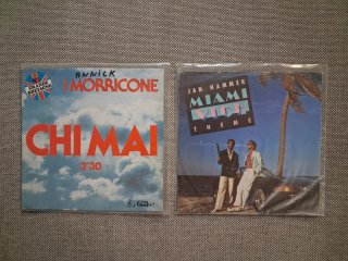 14 discos vinilo single 7" Banda sonora original