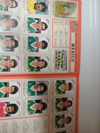 Álbum Mundial México 86 Completo