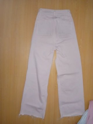 Pantalón ancho rosa