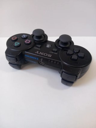 Dualshock. Mando PS3 Sony Negro