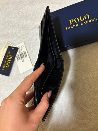 Cartera Polo Ralph Lauren Negra Hombre