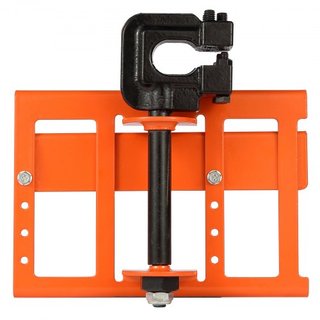Sierra de Cadena, Guía de Corte de Madera Vertical con Ancho de Corte de 2"-6", Accesorio de Sierra de Cadena de Hierro Fundido Portátil para Madera, Accesorio de Fresado de Madera Ligero para Con...