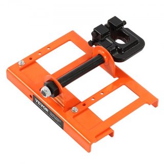 Sierra de Cadena, Guía de Corte de Madera Vertical con Ancho de Corte de 2"-6", Accesorio de Sierra de Cadena de Hierro Fundido Portátil para Madera, Accesorio de Fresado de Madera Ligero para Con...