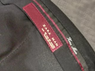 Pantalones de vestir grises para hombre