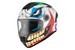 Casco Integral MT Targo S Joke A5 Brillo Talla M