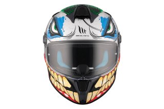 Casco Integral MT Targo S Joke A5 Brillo Talla M