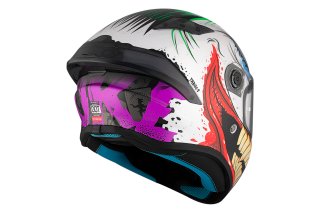 Casco Integral MT Targo S Joke A5 Brillo Talla M