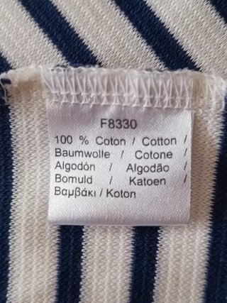 Vestido Lacoste Rayas Talla 36