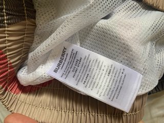 Costume Burberry a quadri