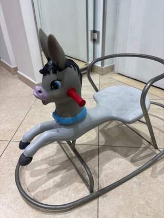 Dondolo asino vintage