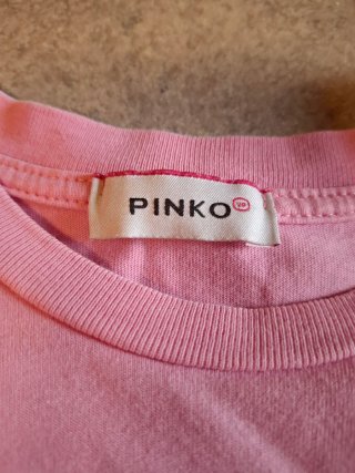 Abito Pinko rosa in cotone con glitter 3-4 anni