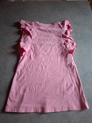 Abito Pinko rosa in cotone con glitter 3-4 anni