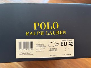 Polo Ralph Lauren Zapatillas Casa Azul Marino