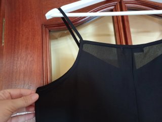 Top Moody's Negro Talla S/M