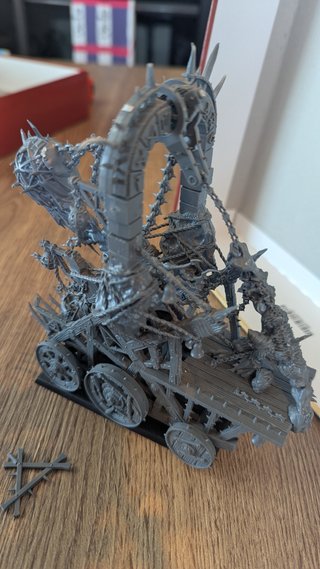Pebetero de Plaga Skaven Warhammer montado