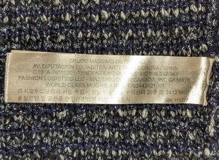 Jersey de cuello alto tejido