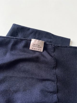 Maglietta Polo Ralph Lauren blu zip uomo