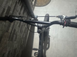 Bicicleta BMX negra